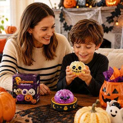 🎃 Halloween Dumpling Squeeze Squishy Toy