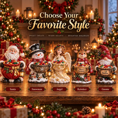 🎄 Christmas Special 50% OFF✨ Light-Up Christmas Candy Bowl Collection