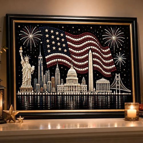 🔥LAST DAY 49% OFF 🦅250 Years of America Pearl Art Craft Kit