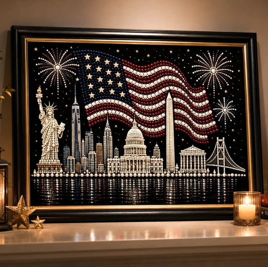 🔥LAST DAY 49% OFF 🦅250 Years of America Pearl Art Craft Kit