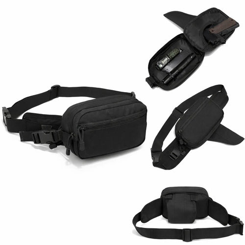 🎒 Tactical EDC Waist Bag – Concealed Carry Crossbody Utility Pack 🇺🇸🔥