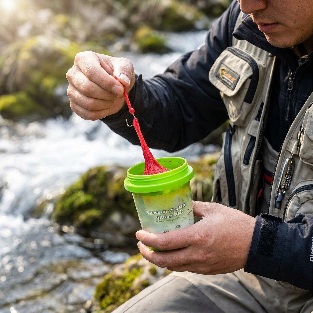 🎣 Stream Fishing Bait Strong Scent Thick Formula for Wild Fish