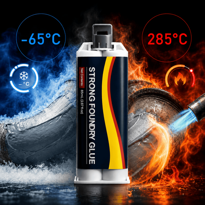 🔥 Industrial Waterproof High Temp Metal Repair Foundry Glue ⚙️