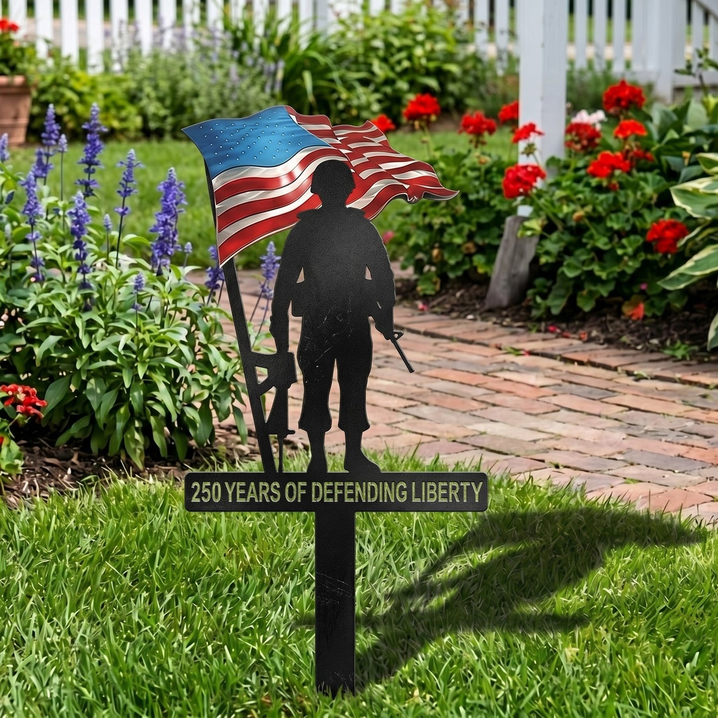 🇺🇸 America 250th Anniversary Garden Stake Patriotic Yard Decor
