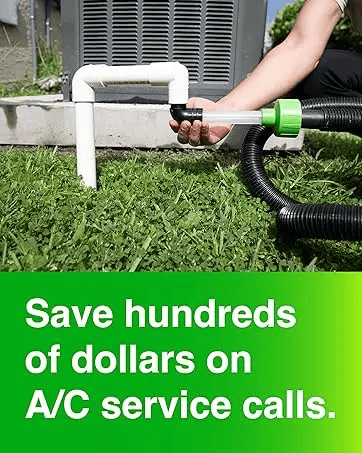 ❄️ HVAC AC Drain Line Cleaner Adapter for PVC Unclogging