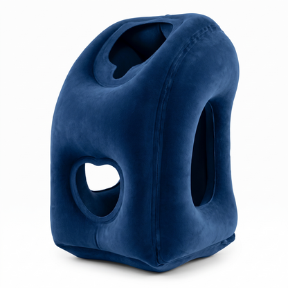 ✈️ Travel Nap Pillow – Inflatable Airplane Pillow for Long Flights