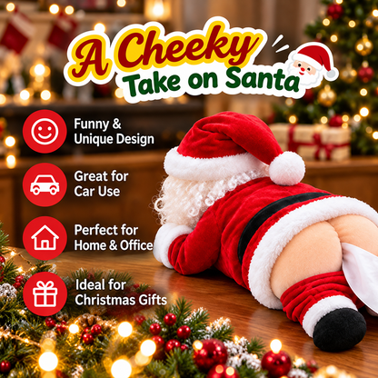 🎄 Last Day 50% OFF-🎅Fun Santa Claus Butt Tissue Box