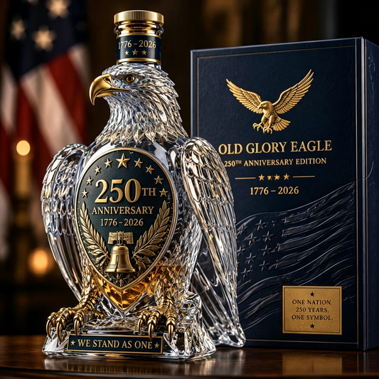 🎉🦅🇺🇸 America 250 Patriotic Eagle Collector Bottle