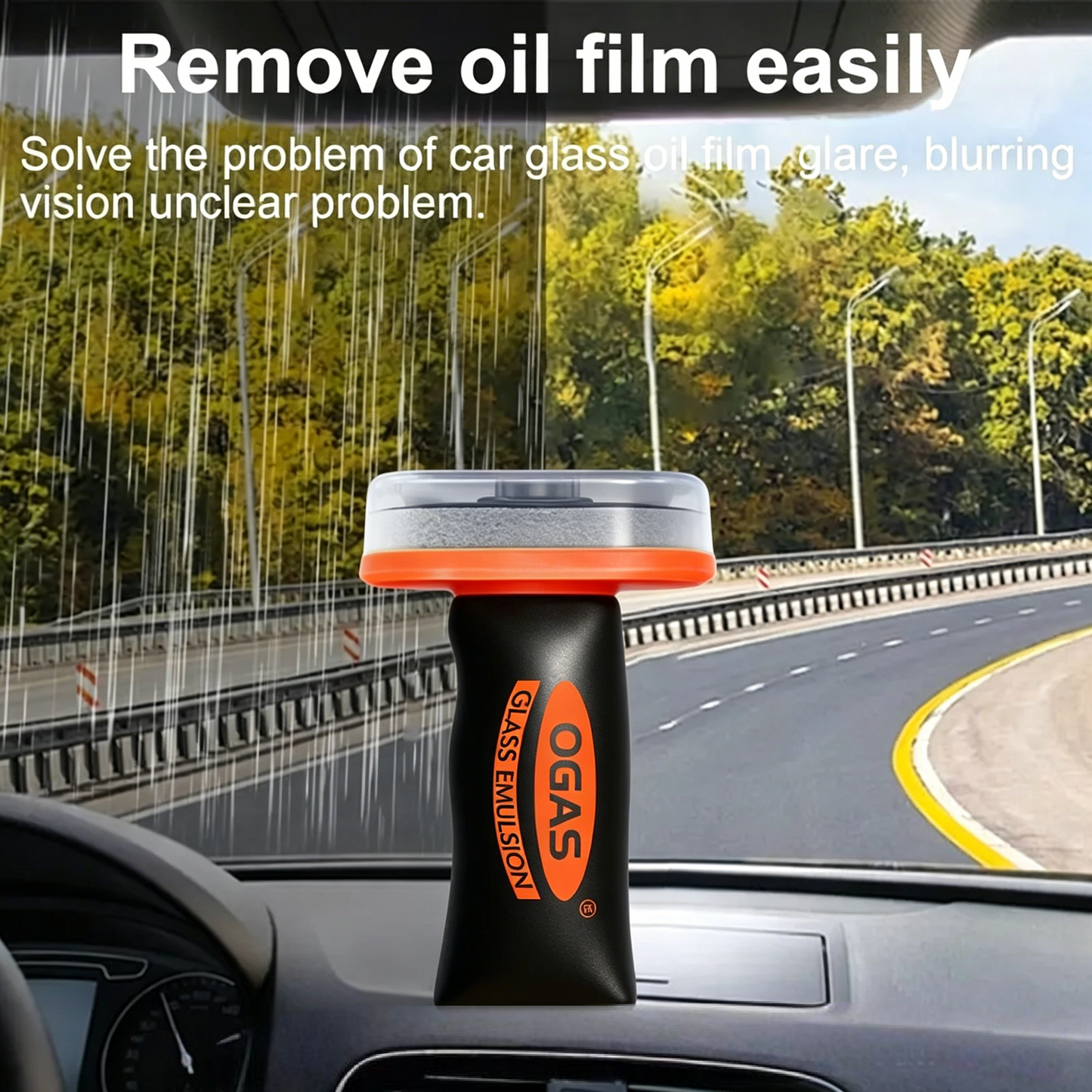 ⚡50K+ SOLD！🔥2026 Handheld Glass Oil-Film Remover