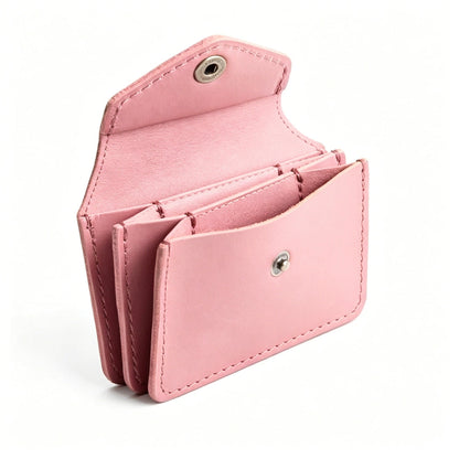 🔥2026 HOT SALE 49% OFF 🔥Compact Everyday Carry Leather Wallet – Snap Closure & Card Slots