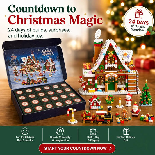 24 Days of Christmas Magic — Light-Up Village Advent
