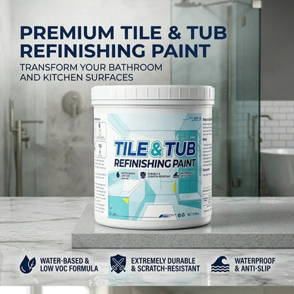 HOT SELL🔥🔥🔥Premium Tile & Tub Refinishing Paint Kit