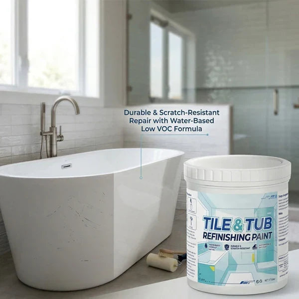 HOT SELL🔥🔥🔥Premium Tile & Tub Refinishing Paint Kit