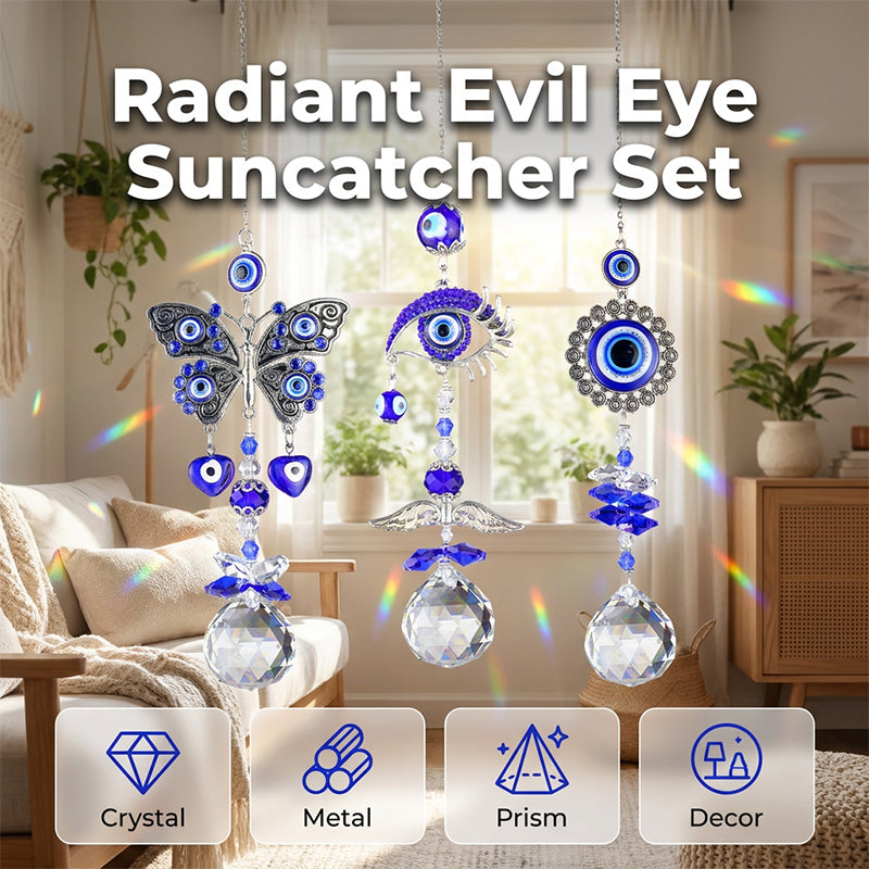 Bohemian Style Crystal Light Catcher Decor