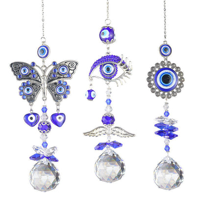 Bohemian Style Crystal Light Catcher Decor
