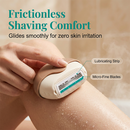 🔥 Summer Limited Deal: 49% OFF ☀️ Portable 3-Layer Hair Shaver with Rotating Cover