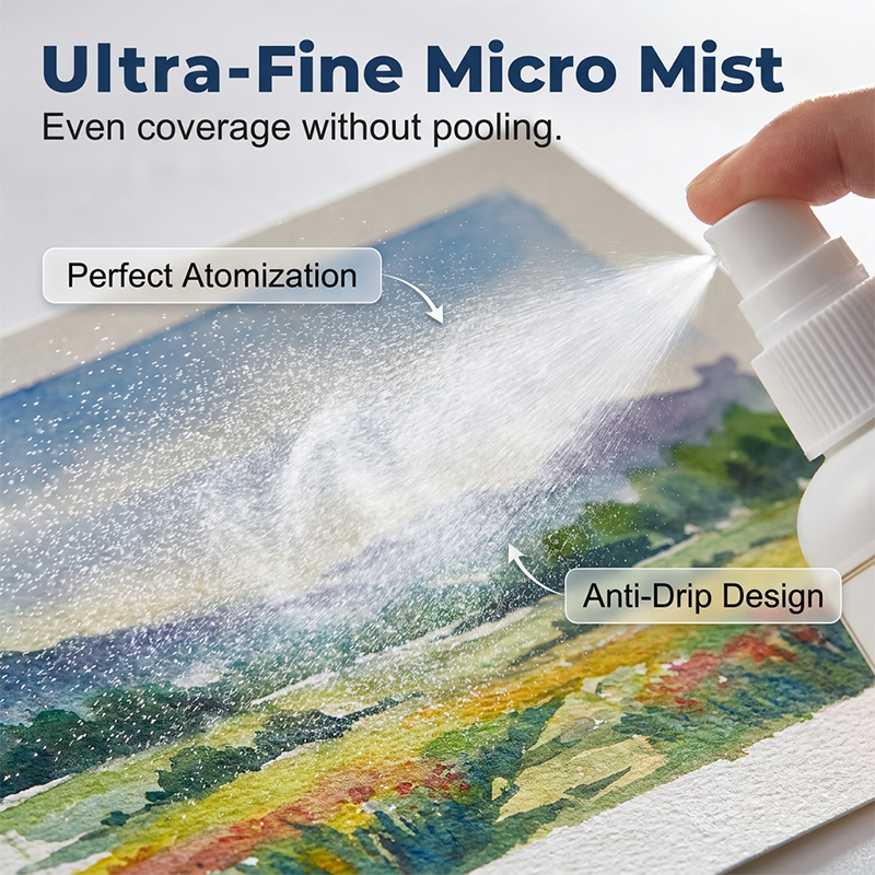 🥳50K+ SOLD!🎨Quick-Dry Artist Fixative Spray🖌️ Smudge-Proof Matte Finish