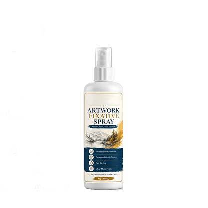 🥳50K+ SOLD!🎨Quick-Dry Artist Fixative Spray🖌️ Smudge-Proof Matte Finish