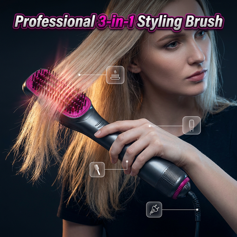 2026 Sale- Over 162,000 Sold!💇3-in-1 Hair Dryer Brush
