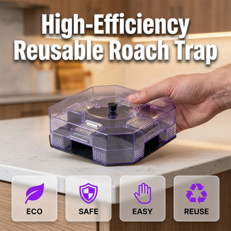 🔥LAST DAY 49% OFF👍🏻Reusable Indoor Cockroach Trap