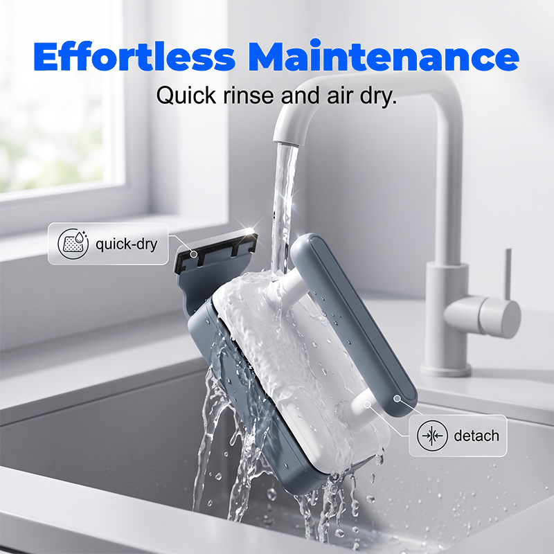 🧲 Magnetic Aquarium Glass Cleaner – Dual-Sided Algae Scraper Brush