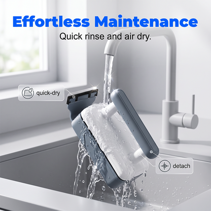 🧲 Magnetic Aquarium Glass Cleaner – Dual-Sided Algae Scraper Brush