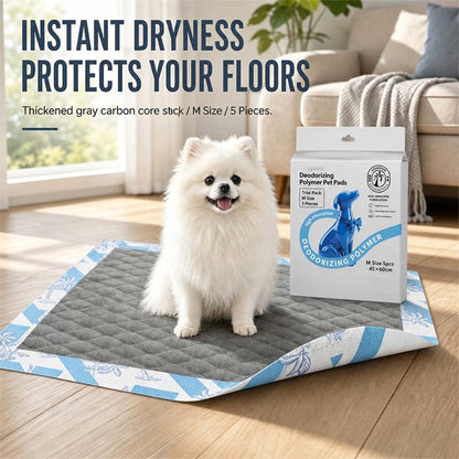 🐾 Charcoal Odor Control Pet Training Pads | Fast Absorbent & Leak Resistant