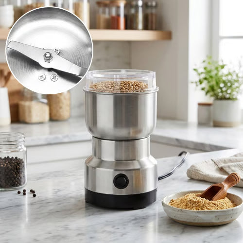 High-Speed Stainless Steel Grain Grinder