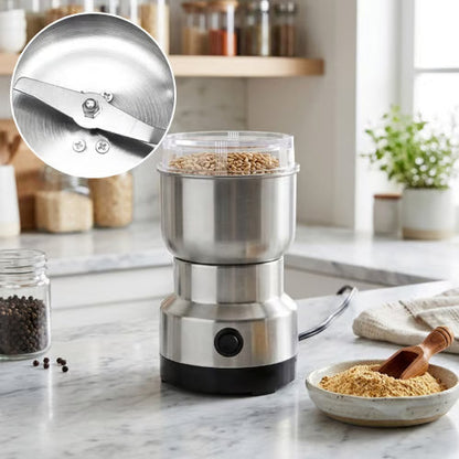 High-Speed Stainless Steel Grain Grinder