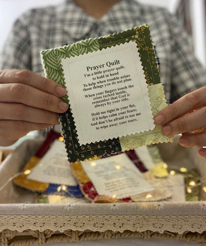 Prayer Hug Pocket Quilt – a four-inch hug from God