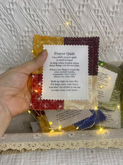 Prayer Hug Pocket Quilt – a four-inch hug from God