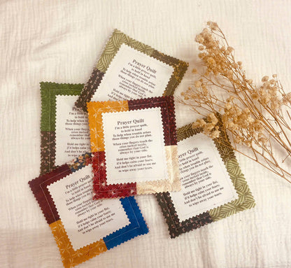 Prayer Hug Pocket Quilt – a four-inch hug from God